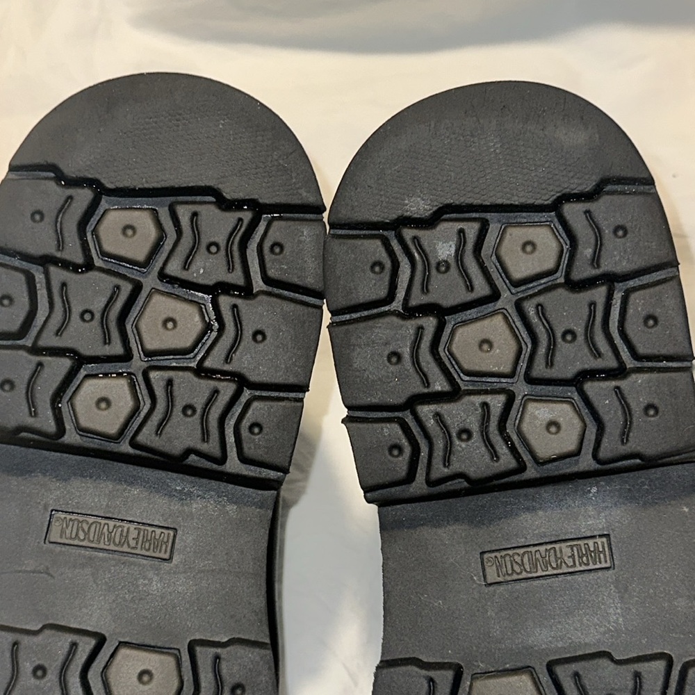 Harley Davidson Moto Riding Inner Zip Boot Size 13 M - Picture 12 of 16
